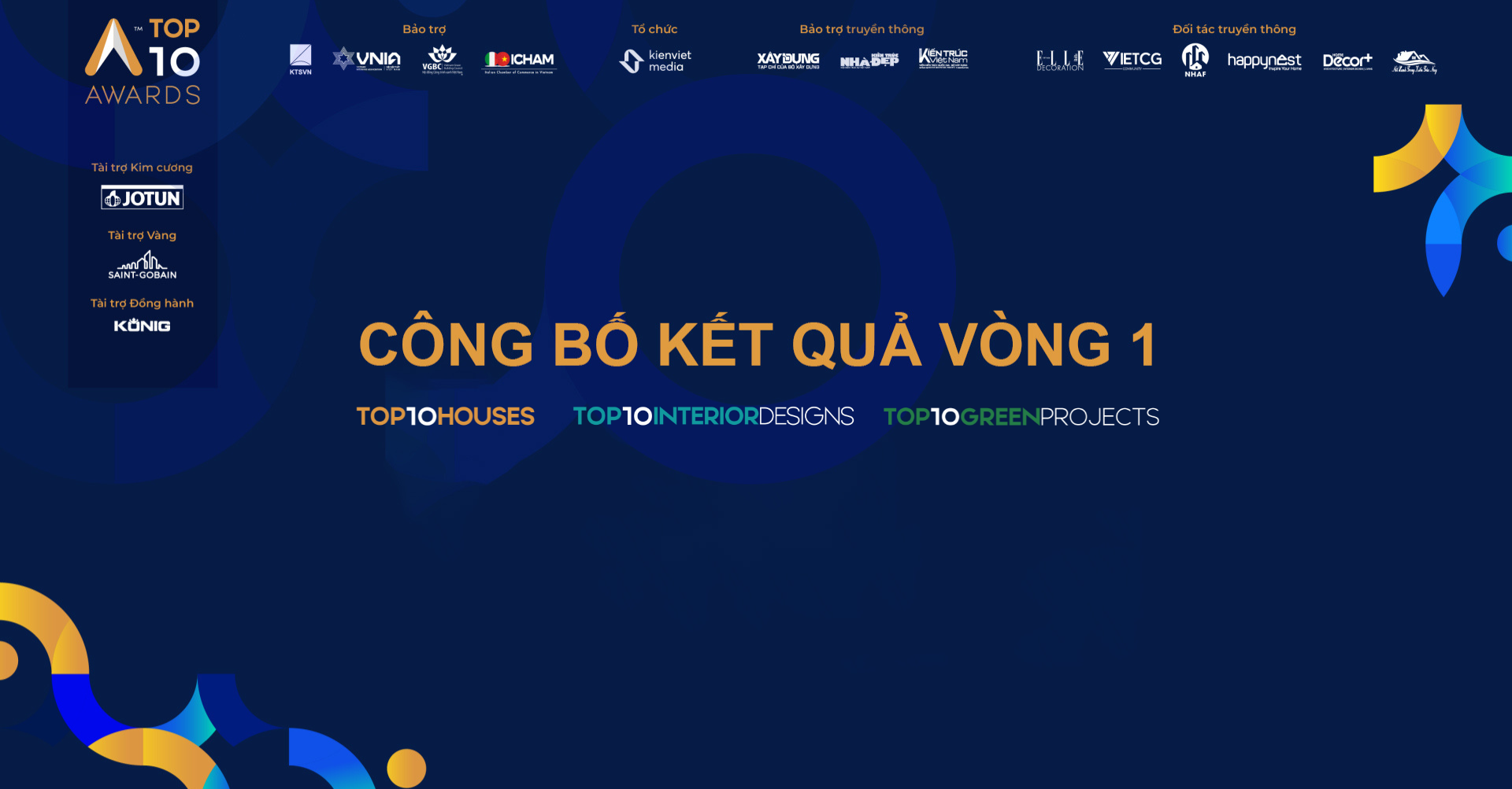 Read more about the article Công bố kết quả vòng 1 Giải thưởng Top 10 Awards 2024